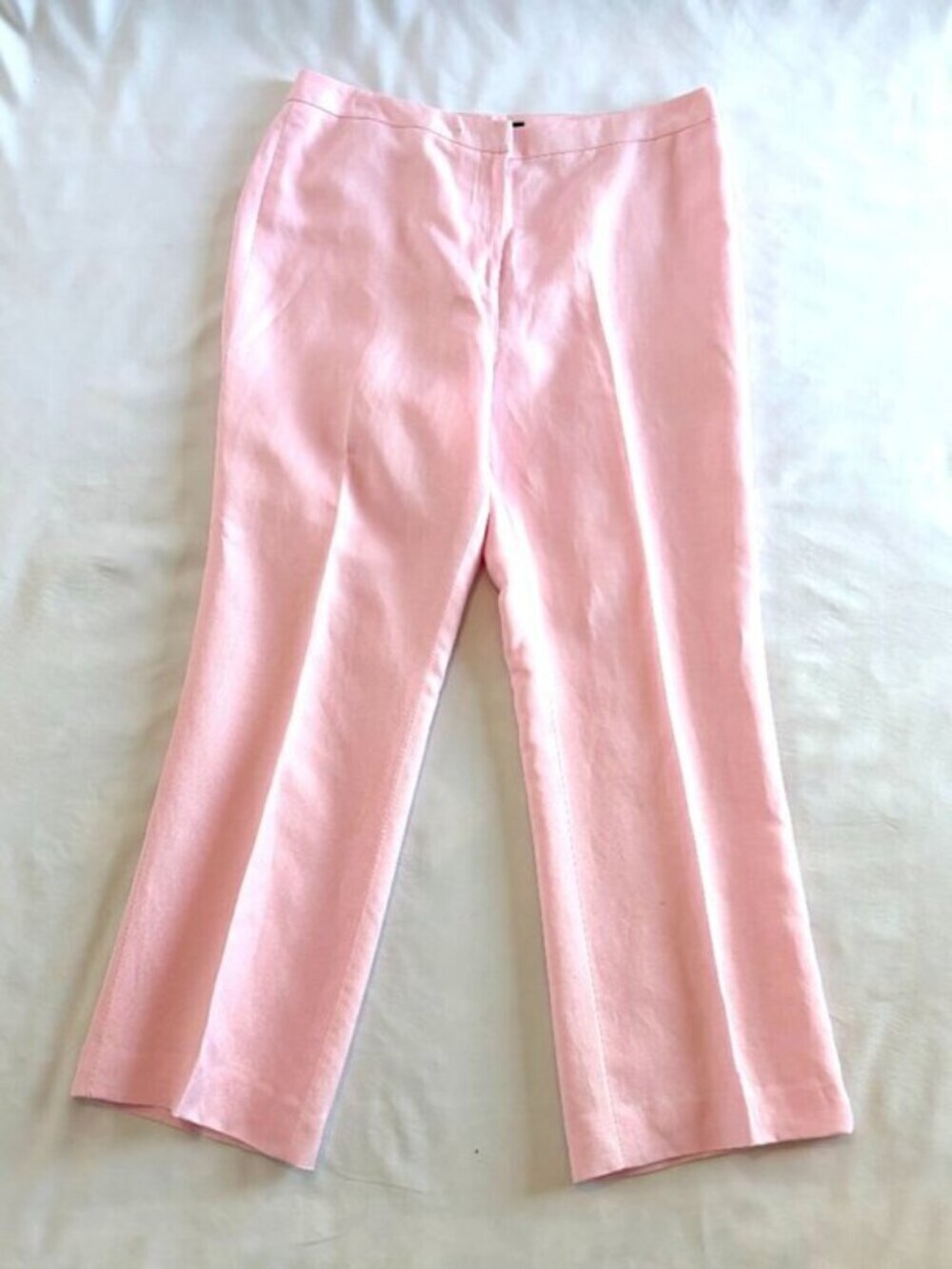 Alex Marie vintage linen trousers 10 pink lined - Picture 2 of 10